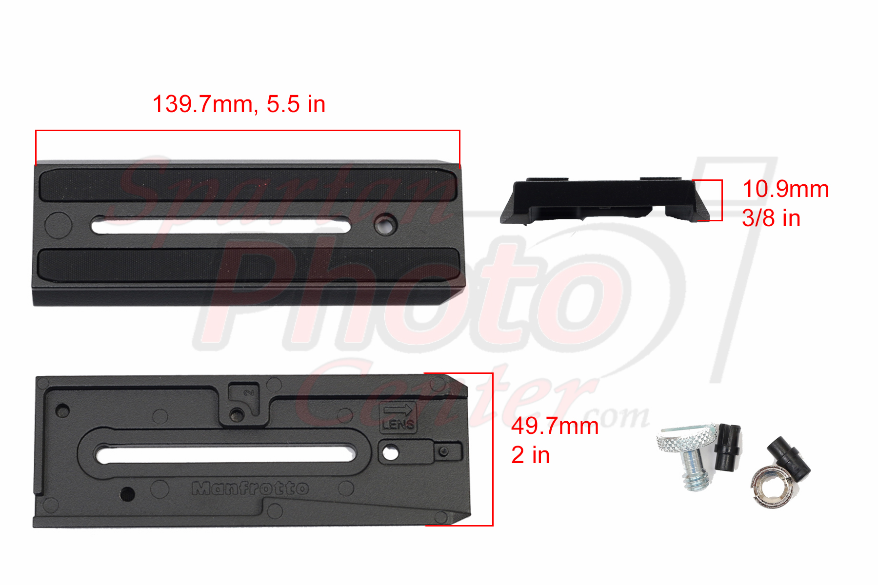 504PLONG Quick Release Plate 