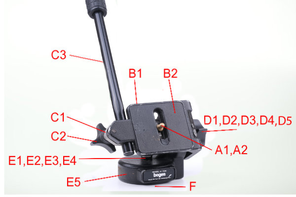 MANFROTTO 3126 ver 3 VIDEO HEAD