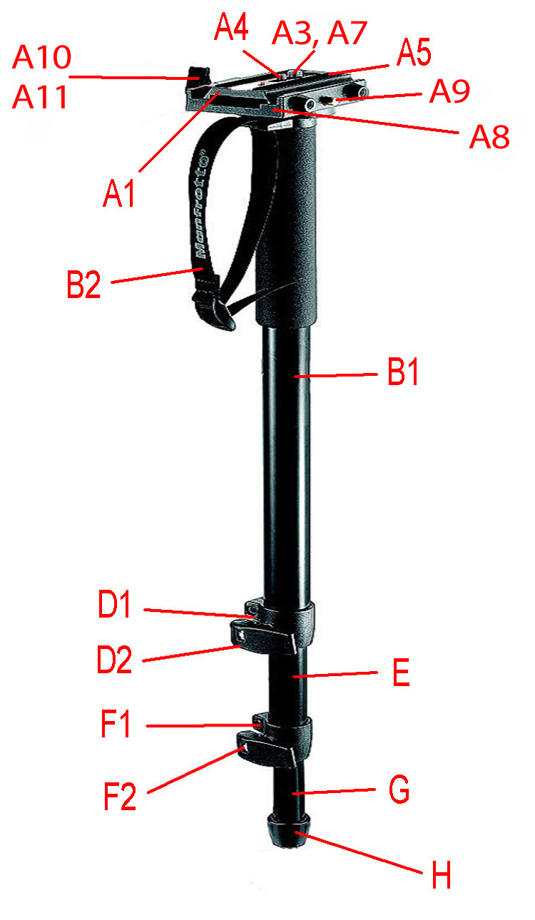 558B MONOPOD