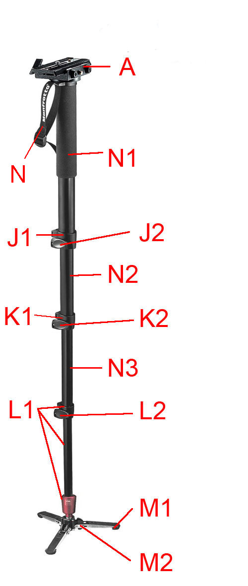 monopod 562B-1