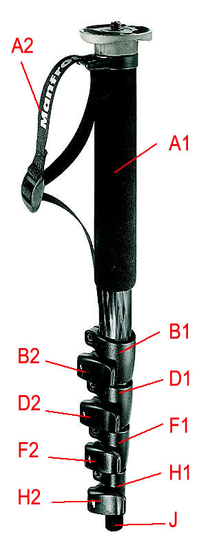 Bogen 695 Monopod