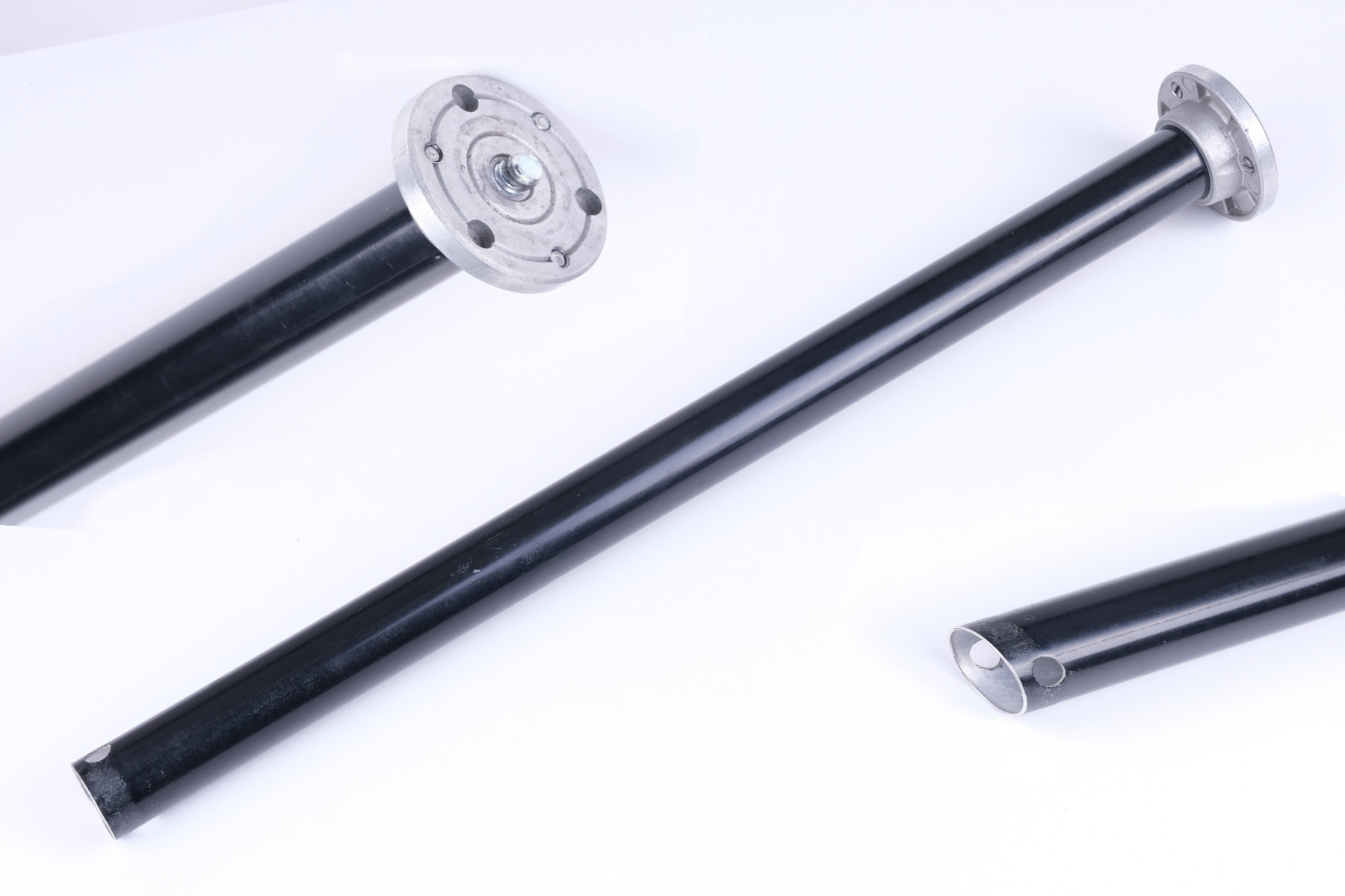 Black Round Center Column