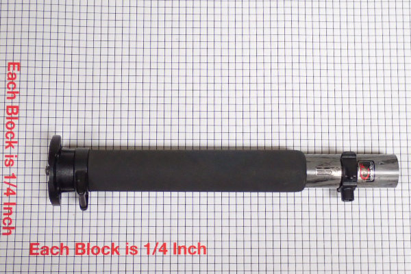 USED Middle Upper Silver Leg Tube