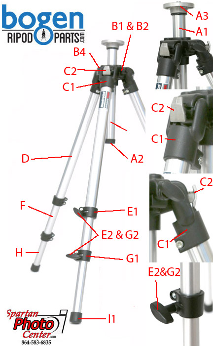 1st 3205GN3 tripod