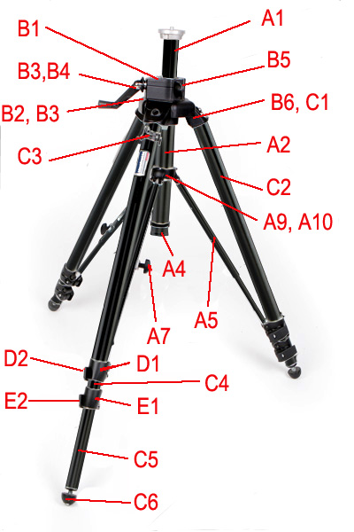 Bogen 475Black tripod 